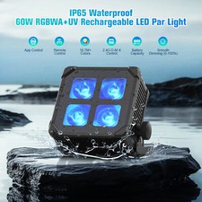 60W RGBW UV Par Light DMX