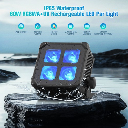 60w rgbw par light - 60w, dmx