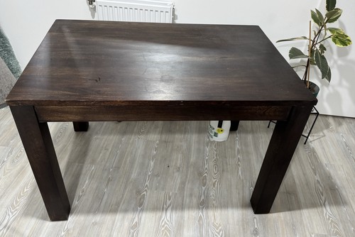 Sturdy solid wood dining - solid, table