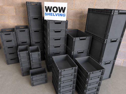 Heavy duty plastic storage - duty,