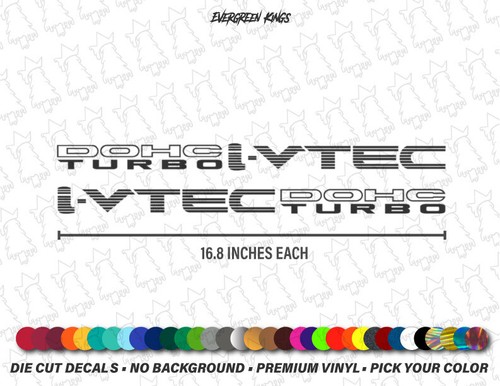 Vtec dohc turbo door - i-vtec,