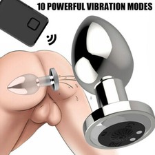 Metal Remote Butt Plug