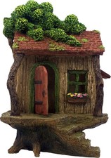 PRETMANNS Fairy Garden House for Outside – 20 cm High with Door that Opens �