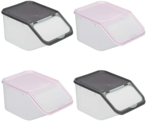 Stackable pet food storage - pet,