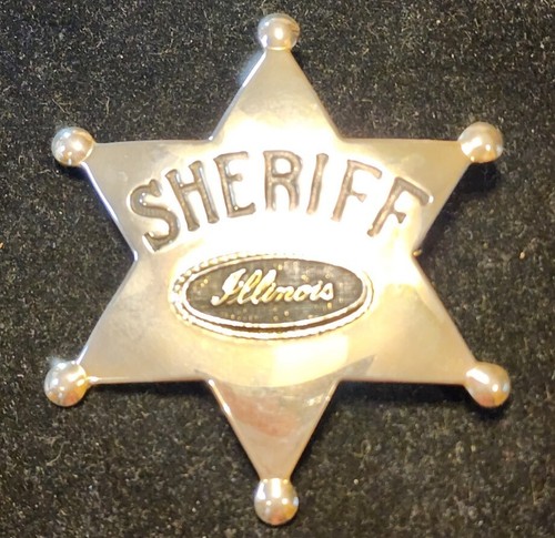 Vintage illinois sheriff star - illinois,