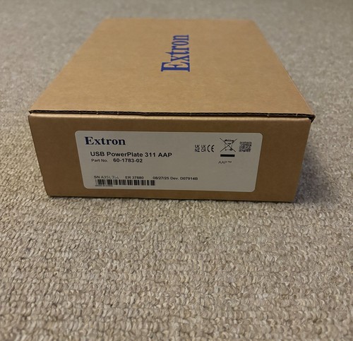 Extron usb power plate 311 - extron,