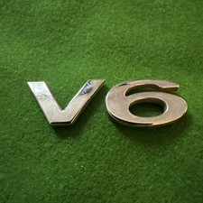 Ford V6 Car Badge Mondeo S Max