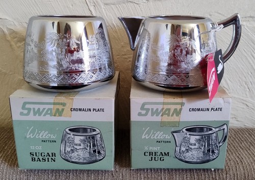 Unused boxes vintage swan - unused, in