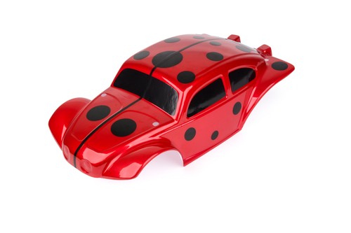 Custom buggy body red - buggy, lady