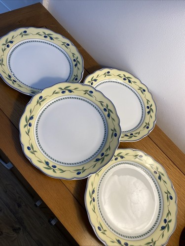 Four wedgwood tuscan - four, harvest