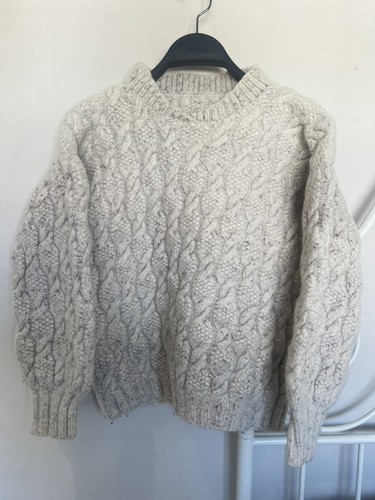 Vintage aran cable - vintage, wool