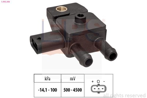 Sensor exhaust pressure - sensor,,