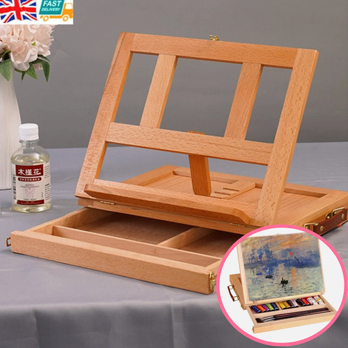 Adjustable table top art easel - table,