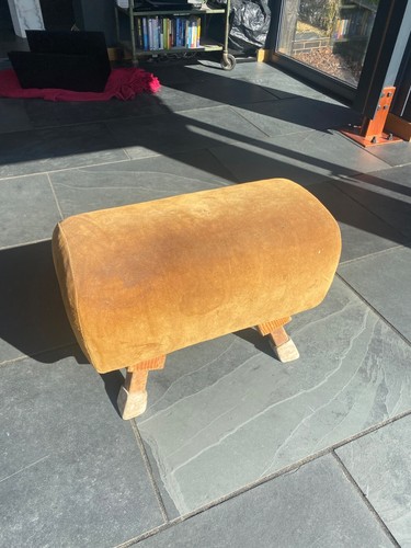 Vintage pommel horse 1950s - vintage,