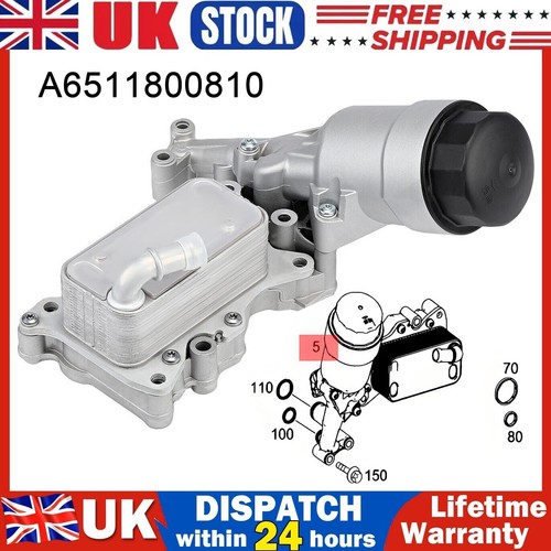 Oil filter housing cooler - filter,