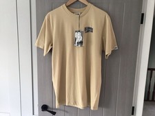 Billionaire Boys Club Men's Crew T-Shirt Small Arch Tee Sand Small/Medium -New