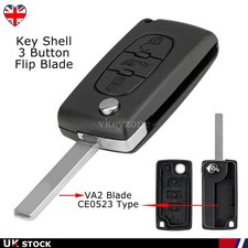 3 Button Flip Key Fob Case