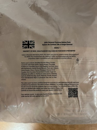 British army ration - british, mres