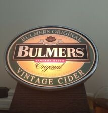 ??BULMERS CIDER Illuminated Bar Top Pub Pump  Sign Advertising 1990??