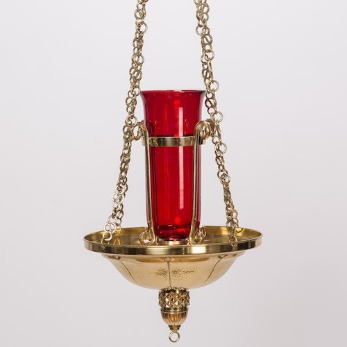 Brass hanging church - 38",