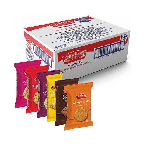 Crawford assorted mini packs - assorted,