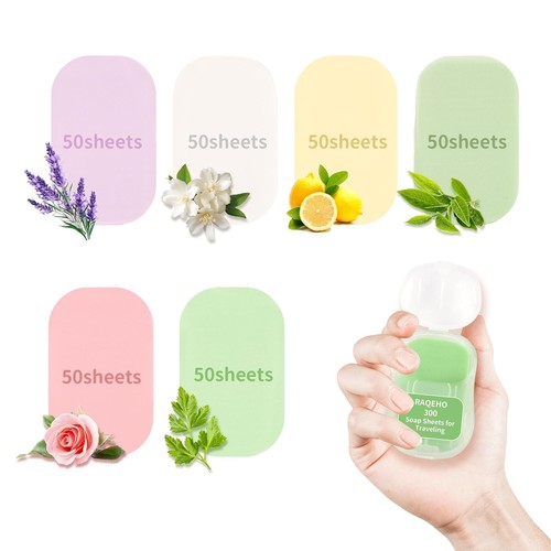 300 paper soap - sheets, travel