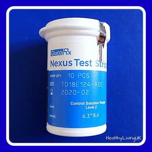 Glucorx nexus test strips - nexus,