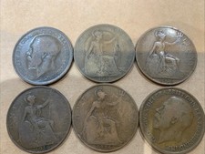 George V 1916 One Penny Coin