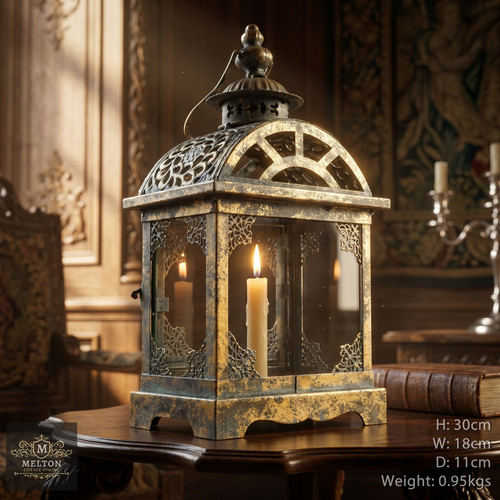 Antique gold style metal - style,