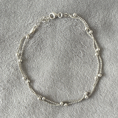 Samuel silver double strand - samuel,