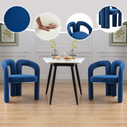 Velvet upholstered accent - upholstered,