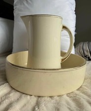 Wash Bowl  Pitcher antique