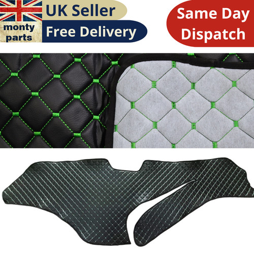 Black green dashboard - &,
