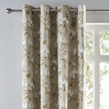 DUNELM Magnolia Green eyelets
