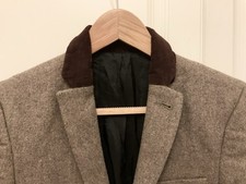 TOPMAN Light Brown Wool &