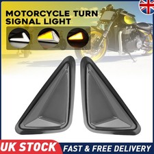Motorcycle Flush Mount LED Turn Signal DRL Blinker Light Indicator Amber White