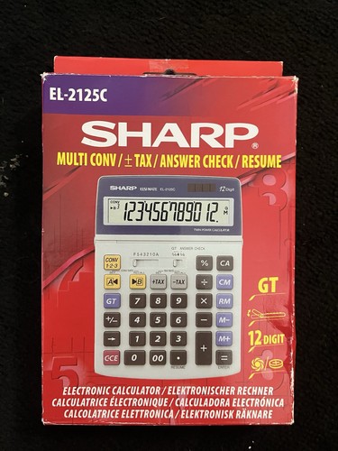 Sharp 2125c electronic - sharp,