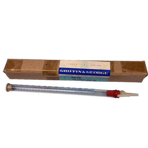 Gas burette tap bung - burette, stopper