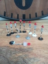 Vintage Dinky Toy Road Signs