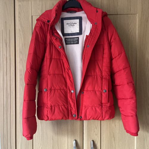 Abercrombie fitch padded red - abercrombie,