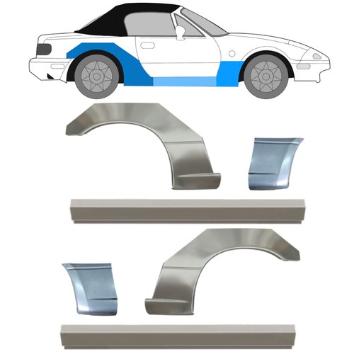 Sill front rear fender - sill, +