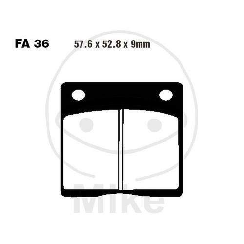 Pair pads ebc - of,