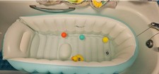 Inflatable Baby Bath Blue Sea