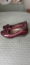 Burgandy Patent SHOES Size 5 (38) BY HEAVENLY FEET    NEVER WORN