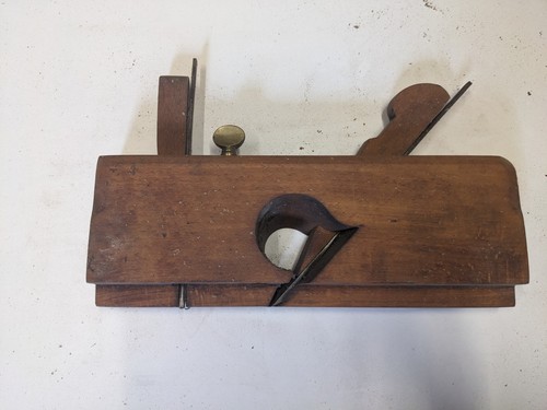 Wooden plane mathieson and - wooden, (mathieson
