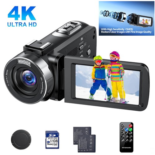 Camcorder video camera - 4k,
