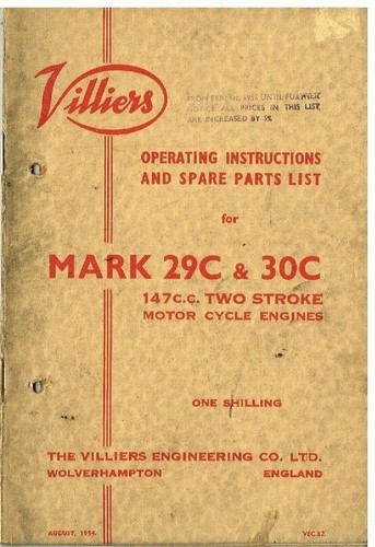Villiers 29c 30c 147cc - &,