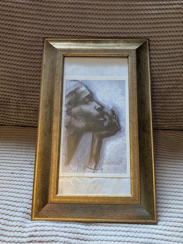 Framed original pencil - original, sketch
