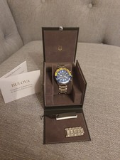 Bulova Mens Chronograph Silver