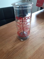 Horlicks vintage glass - horlicks,